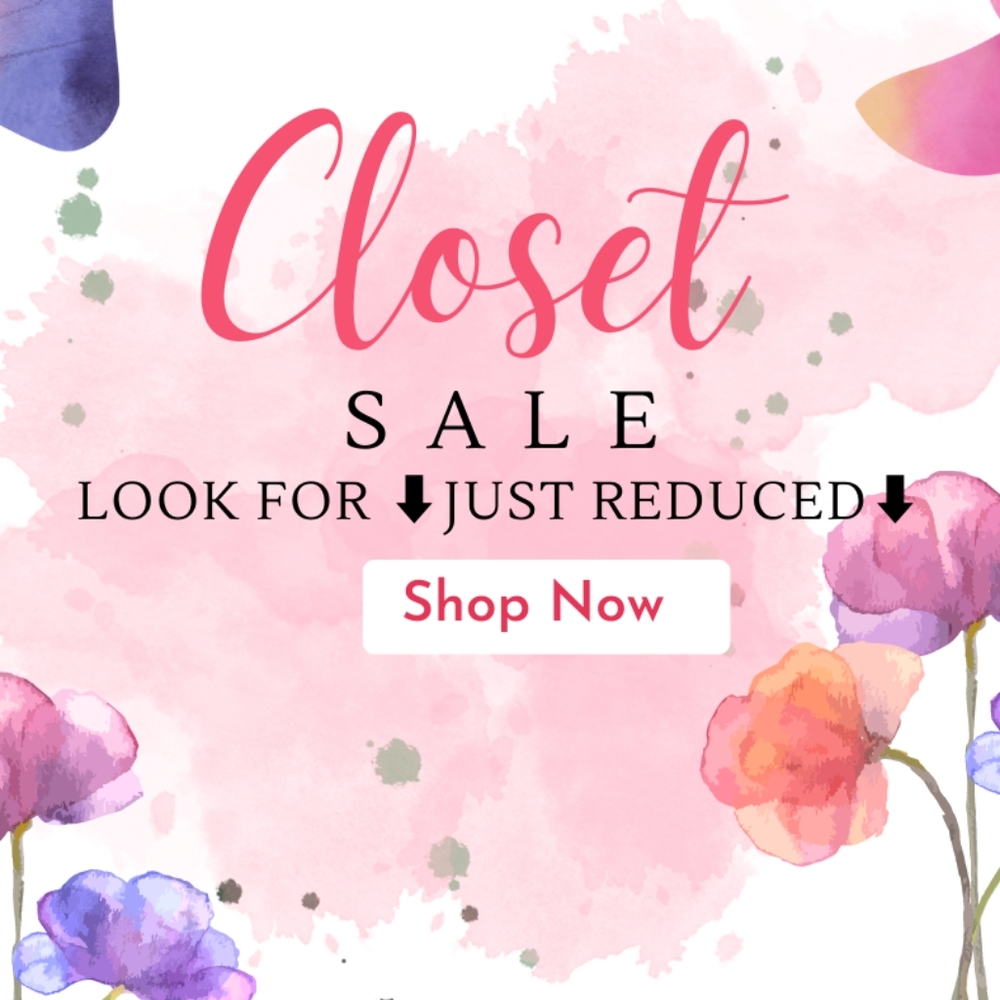 ⬇️ Just Reduced ⬇️ Closet Items